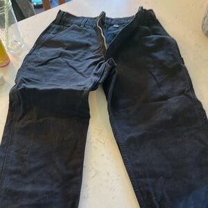 Carhartt Men's loose fit Black Pants 33x30